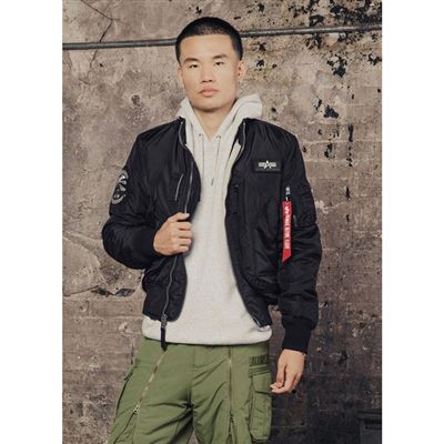 Alpha industries engine bomber jacket best sale